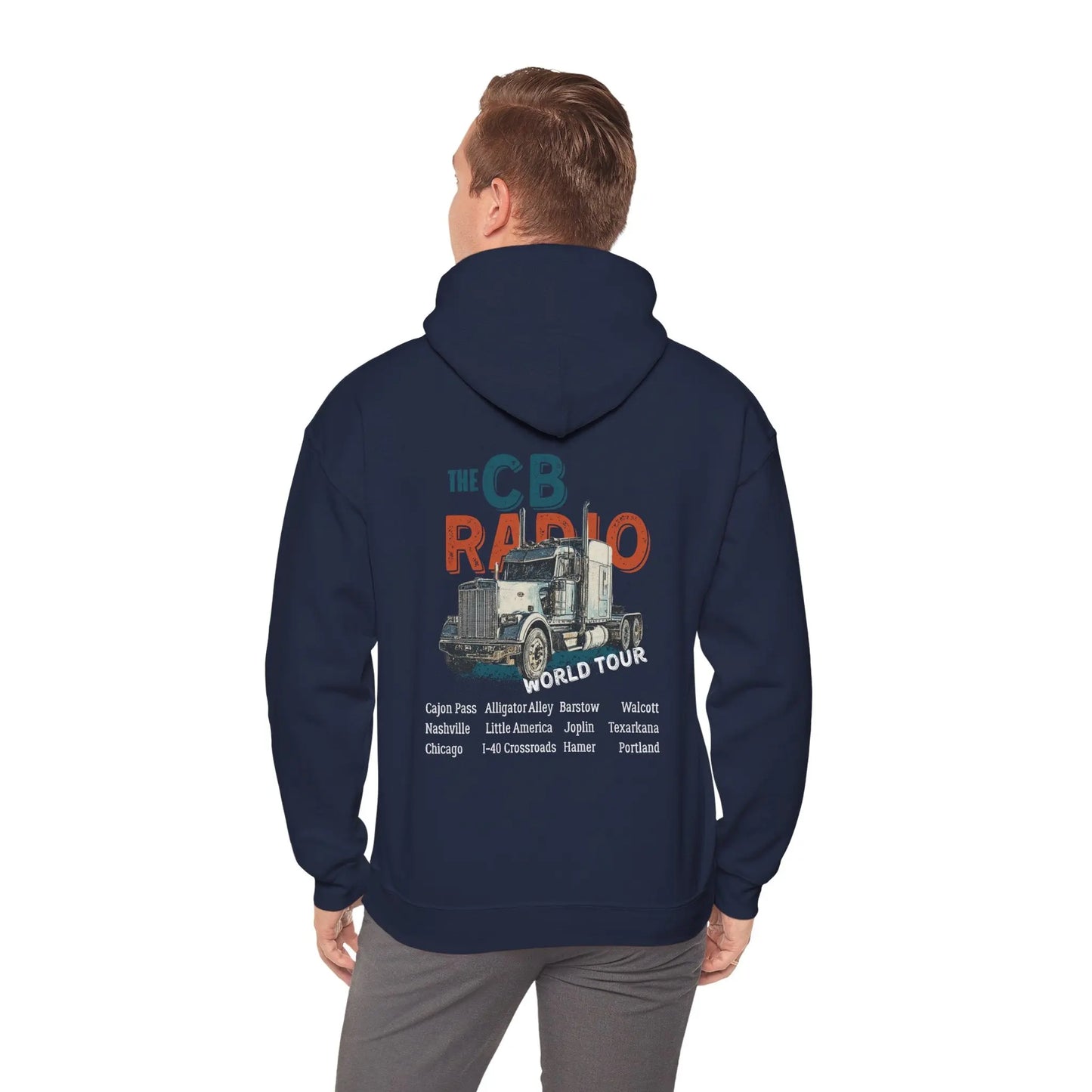 CB Radio World Tour Hoodie Printify