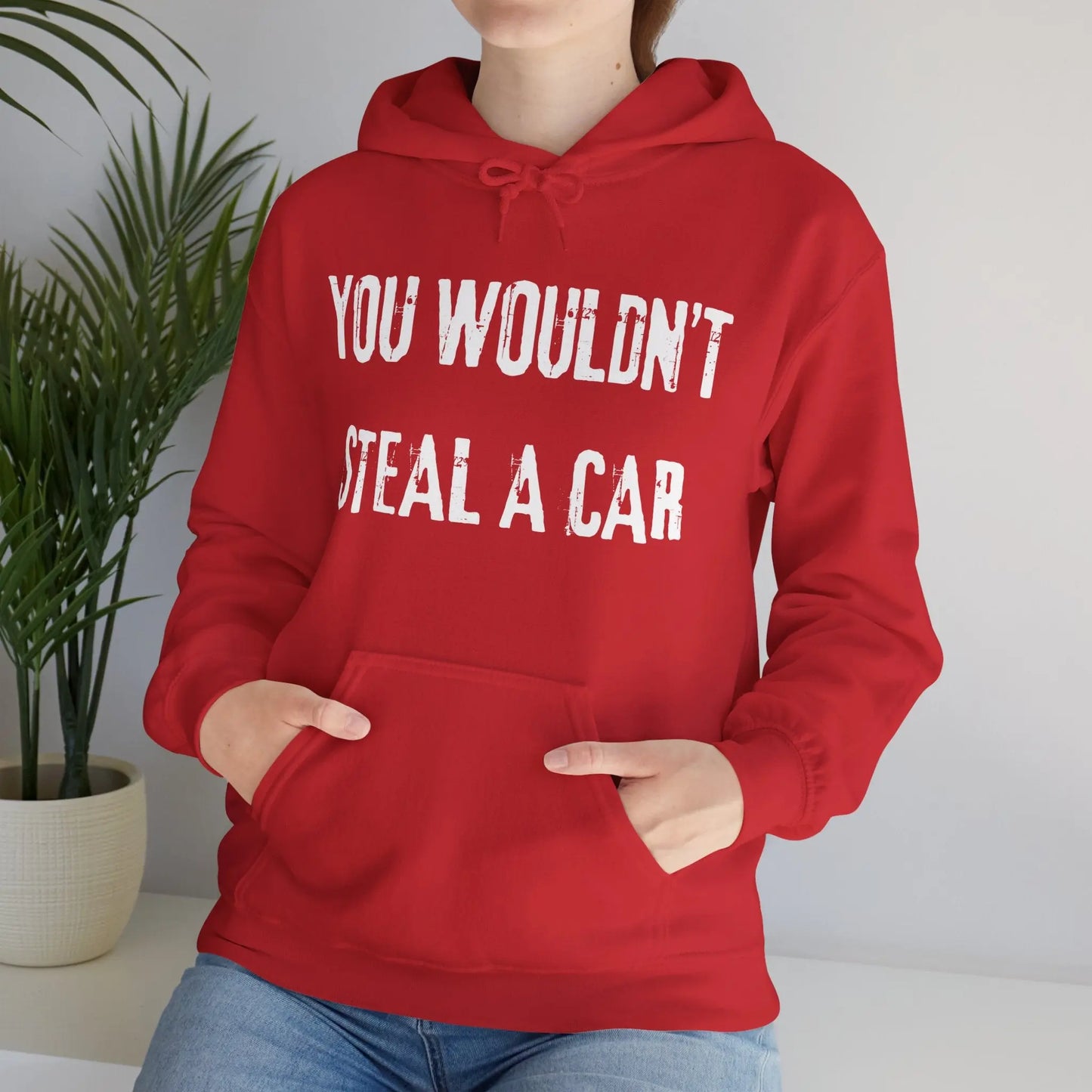 You Wouldn't Steal a Car Hoodie Printify