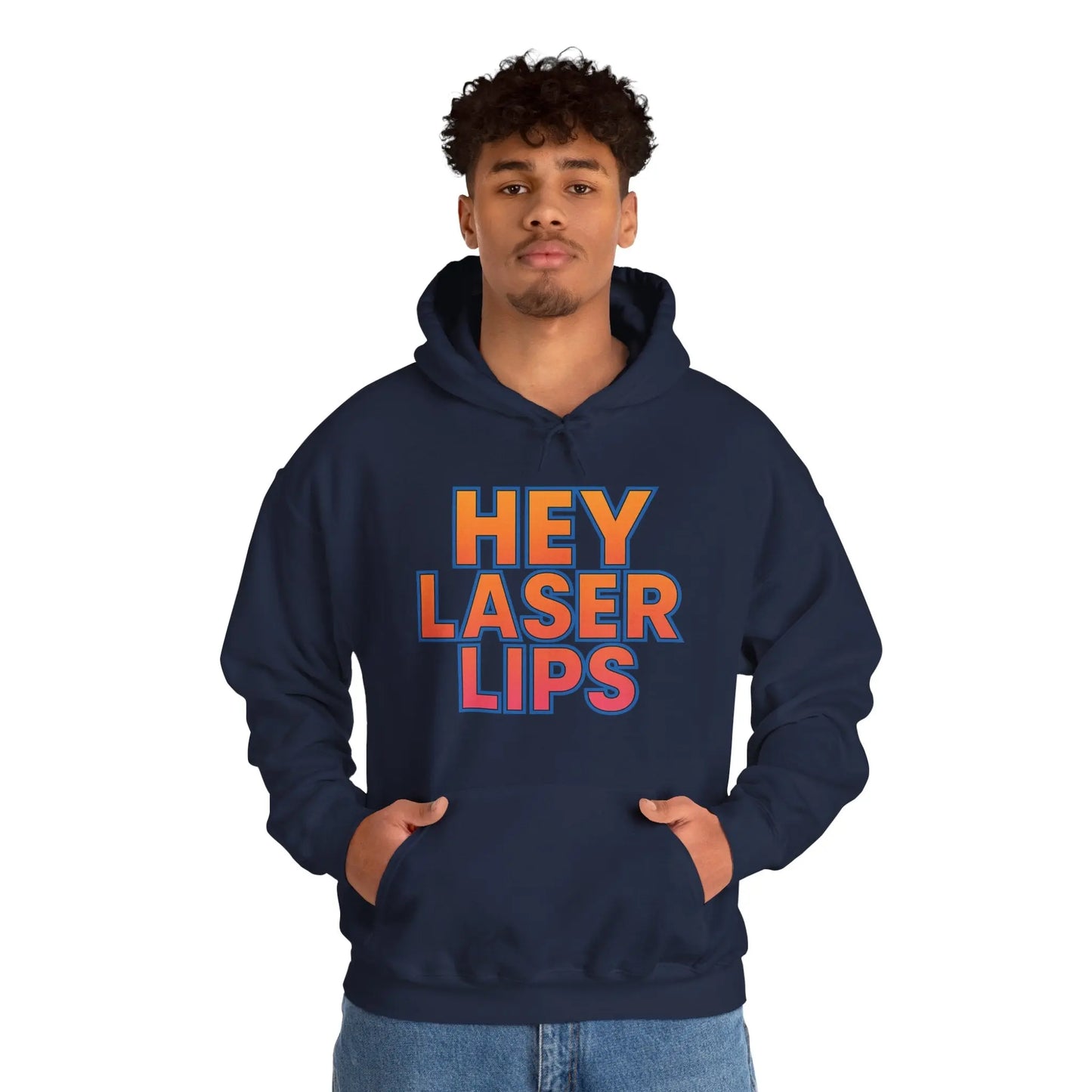 Hey Laser Lips Hoodie Printify