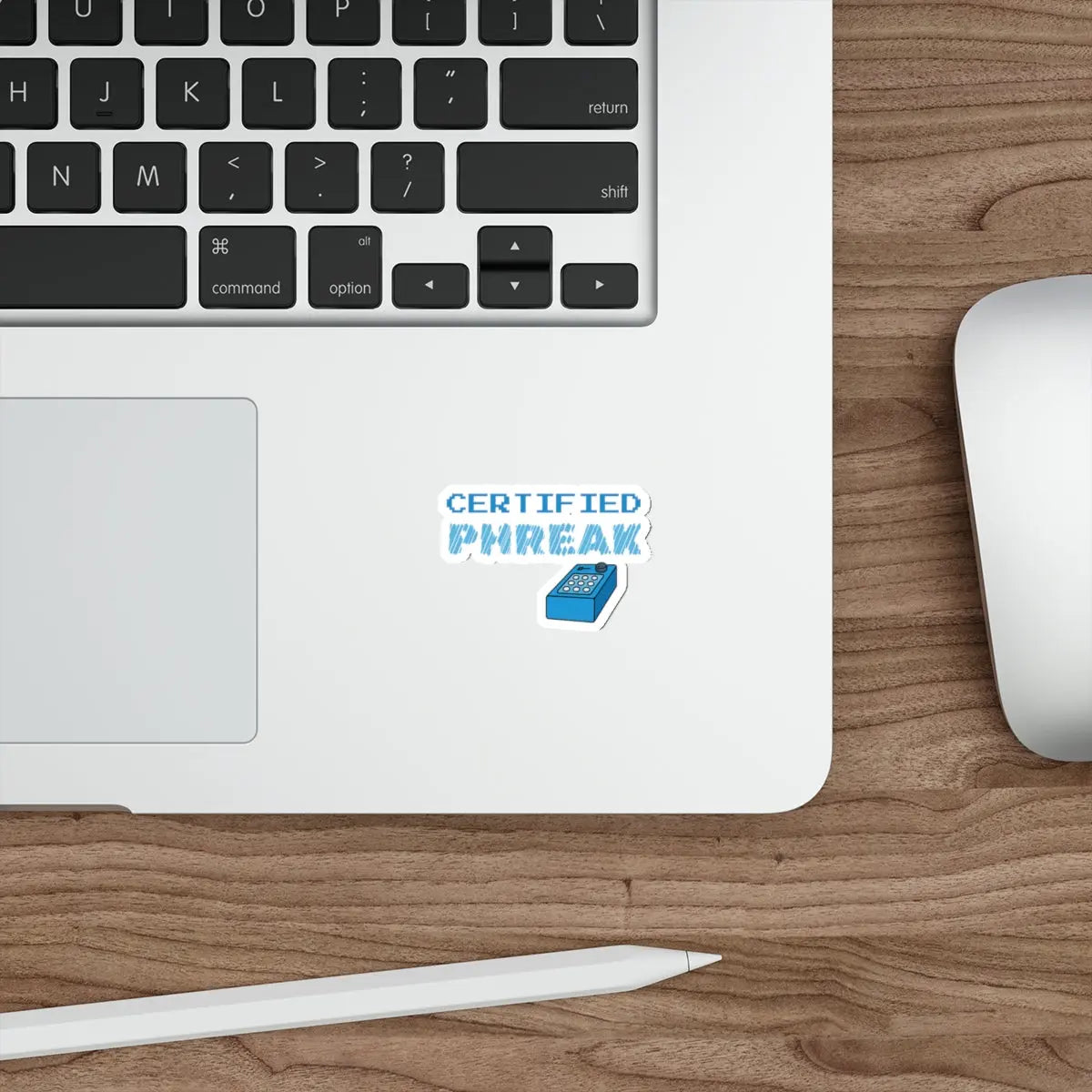 Certified Phreak Die-Cut Sticker Printify