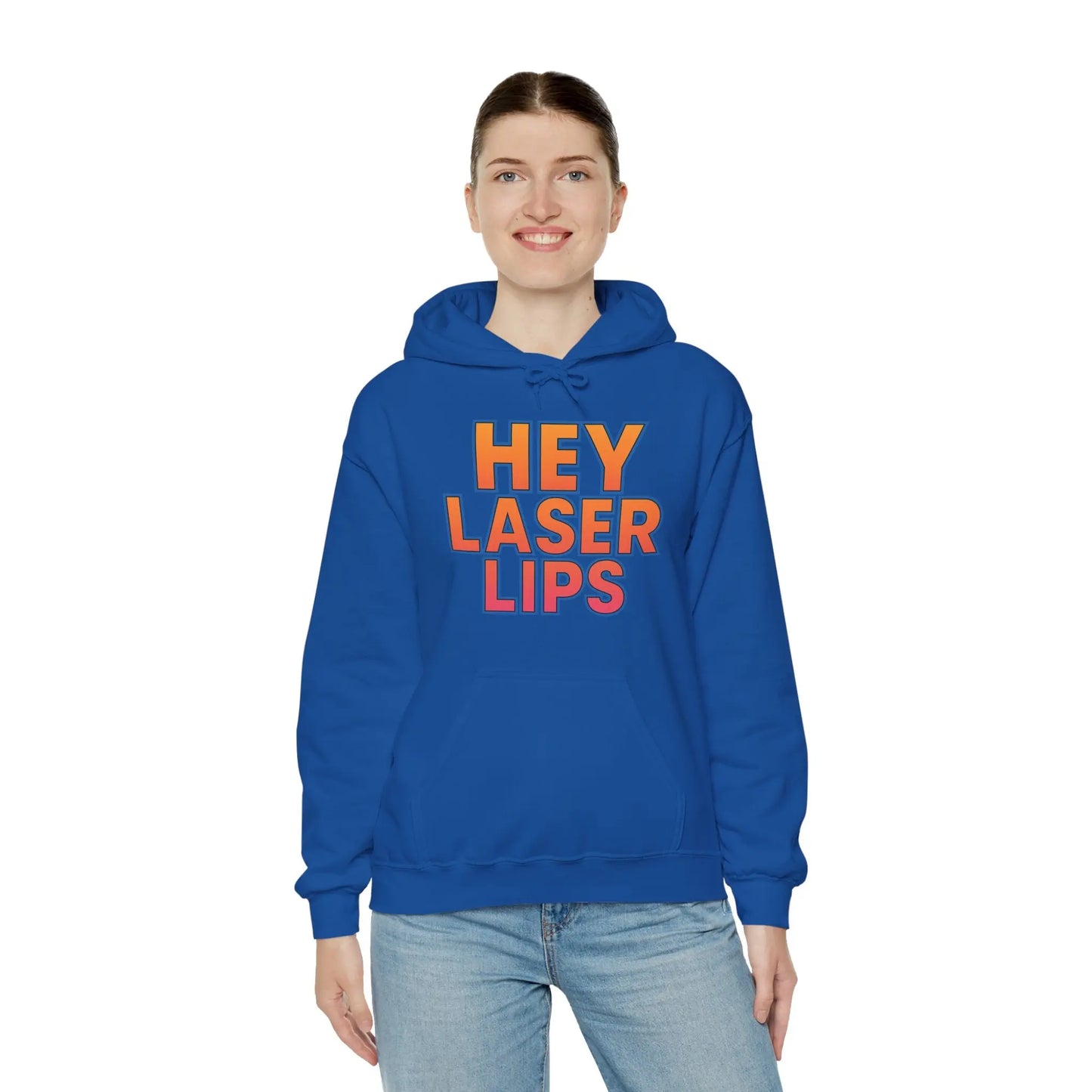 Hey Laser Lips Hoodie Printify