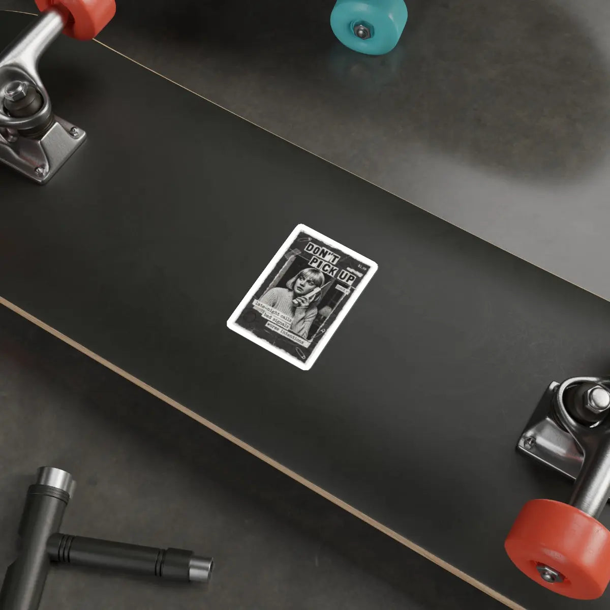 Don't Pick Up Die-Cut Sticker Printify