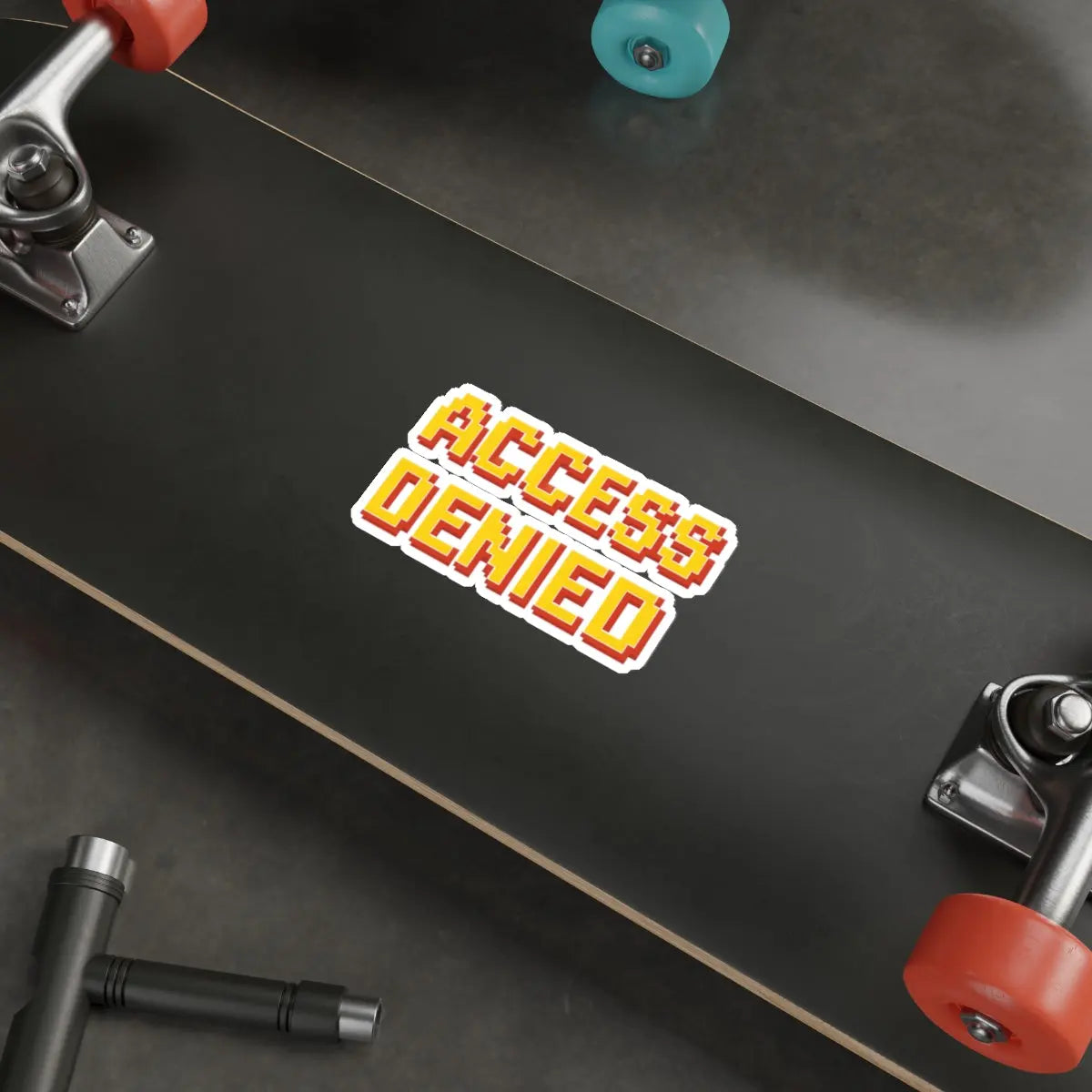 Access Denied Die-Cut Sticker Printify