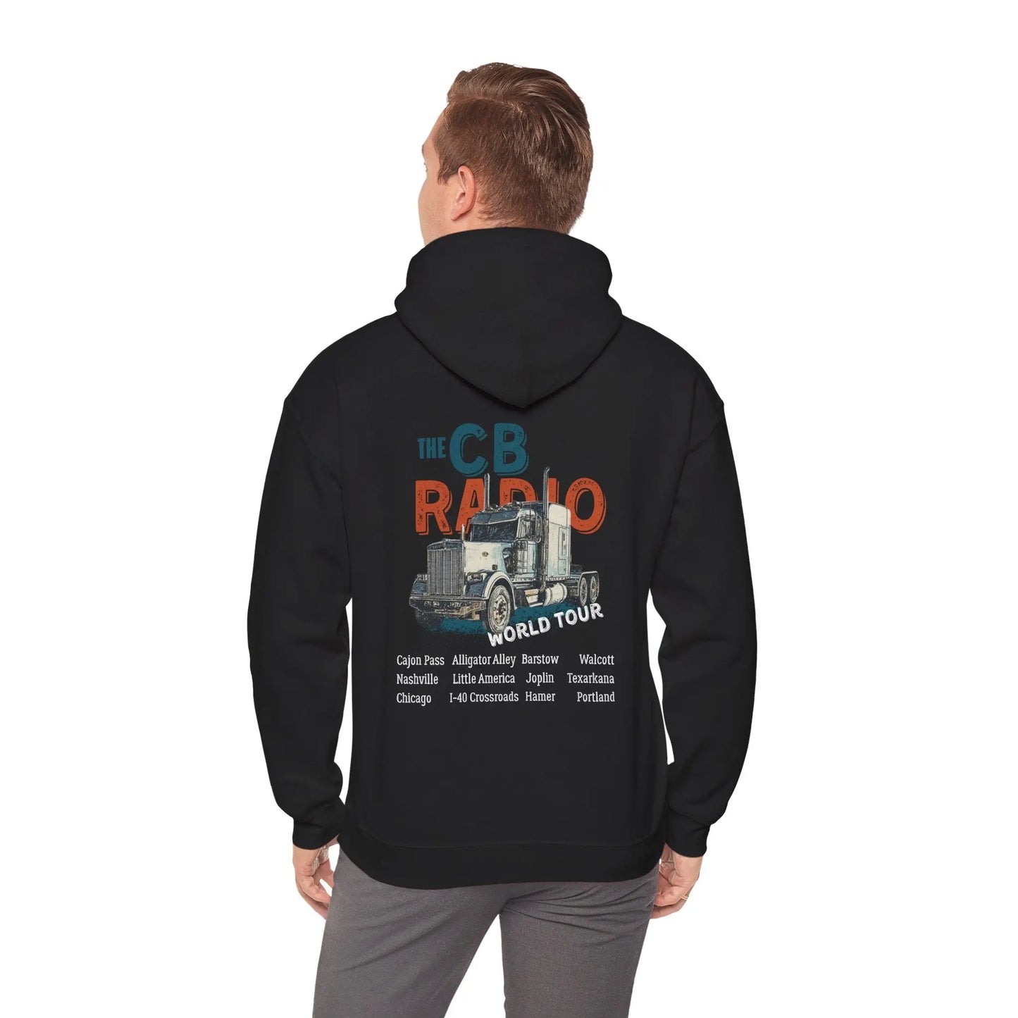 CB Radio World Tour Hoodie Printify