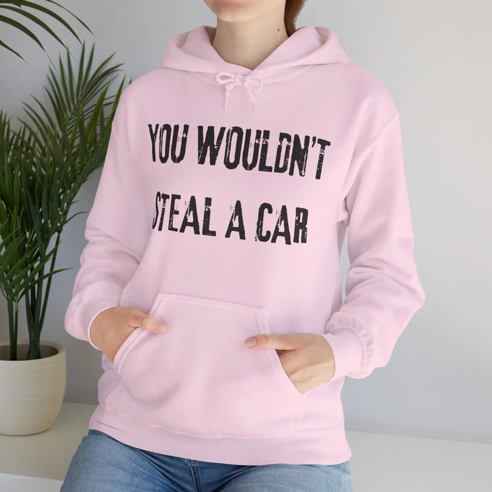 You Wouldn't Steal a Car Hoodie Printify