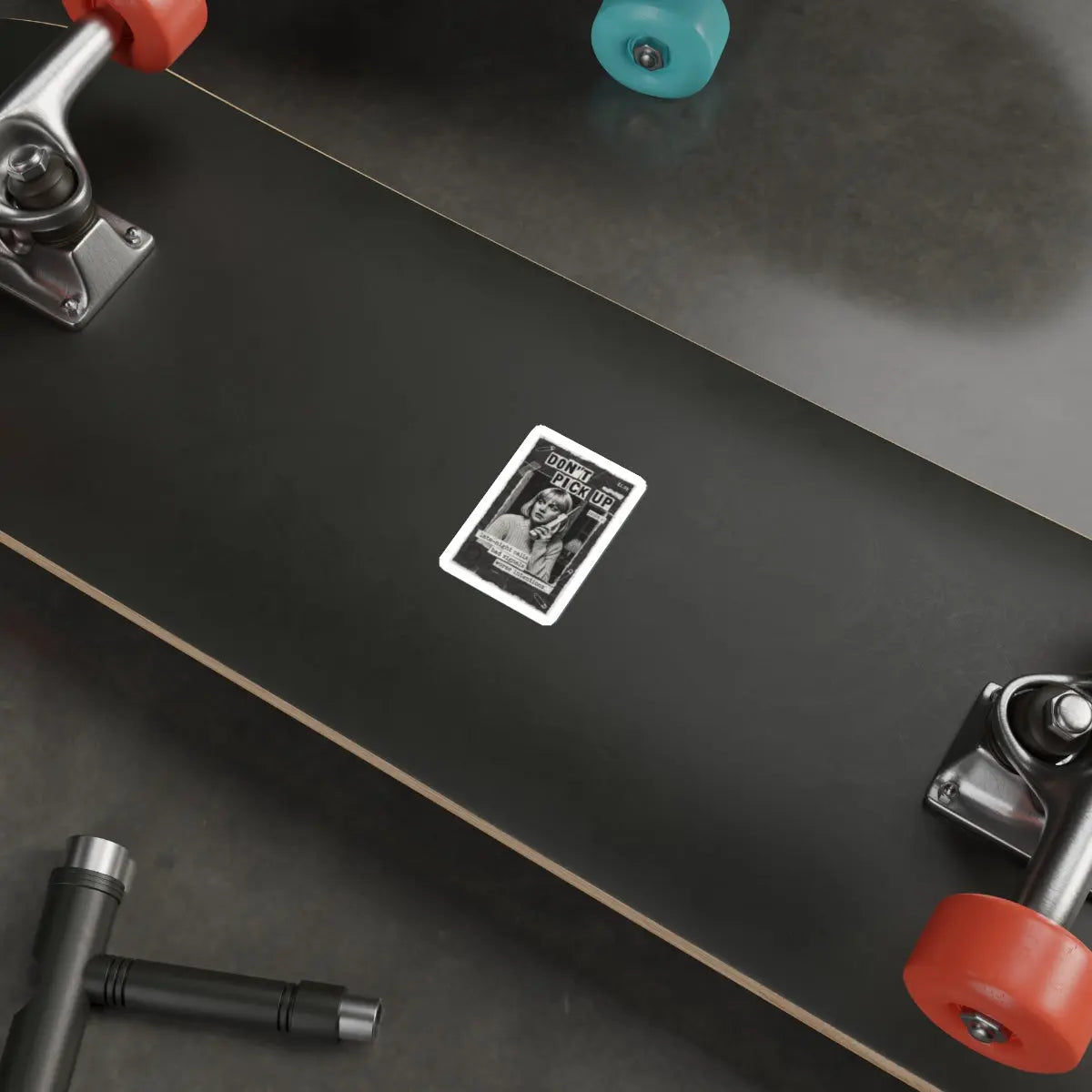 Don't Pick Up Die-Cut Sticker Printify