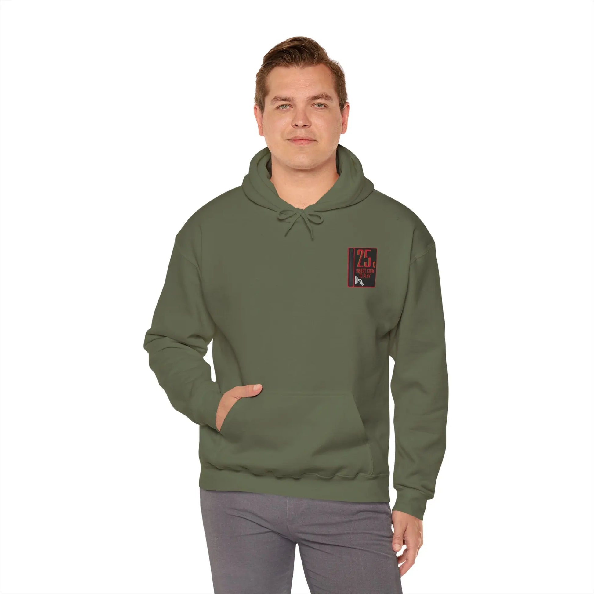 Go Nuts Arcade Hoodie Printify