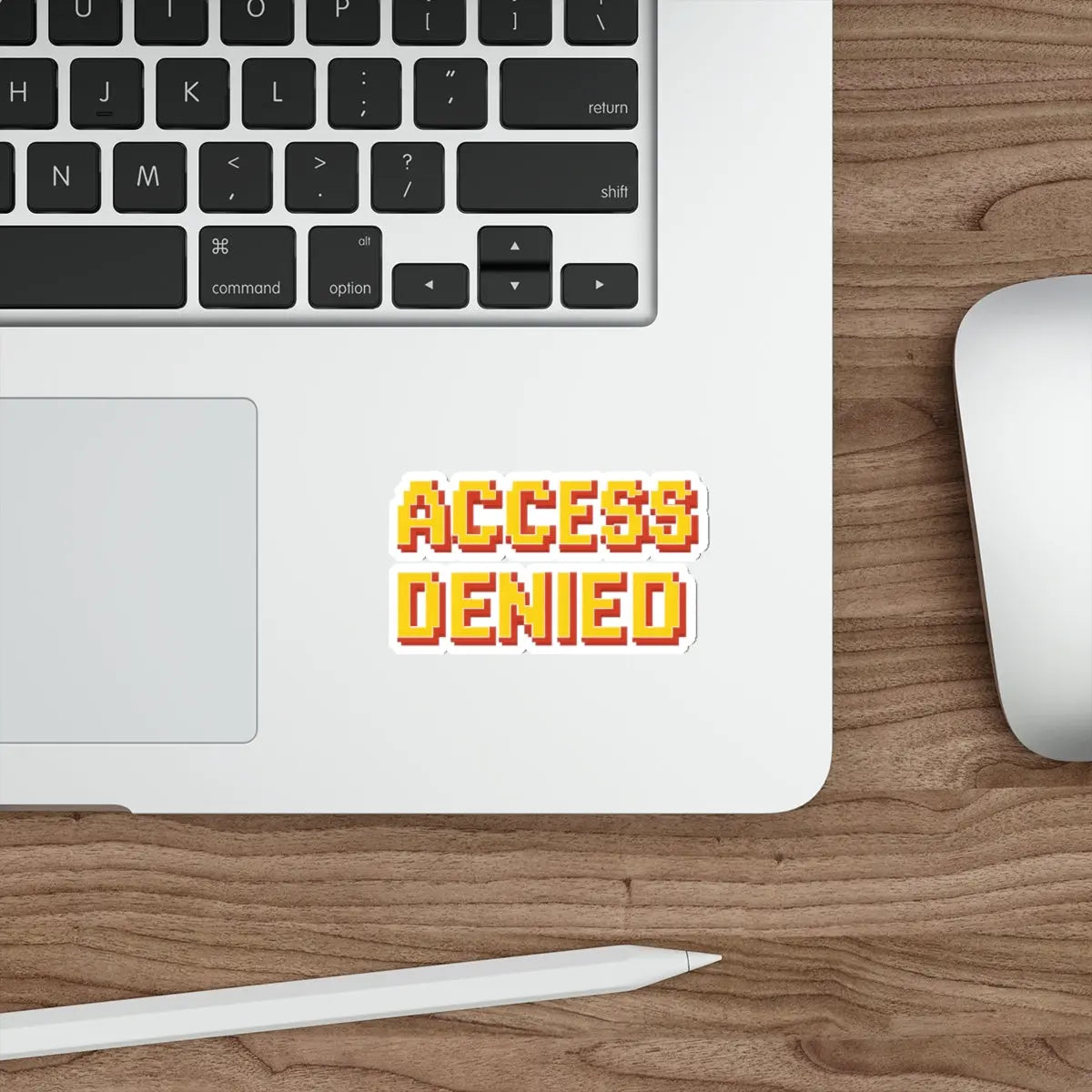 Access Denied Die-Cut Sticker Printify