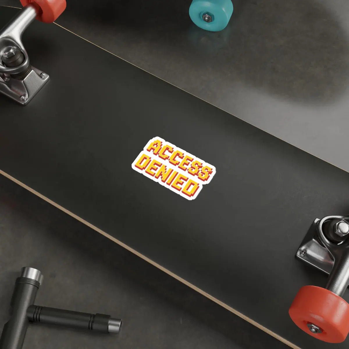 Access Denied Die-Cut Sticker Printify