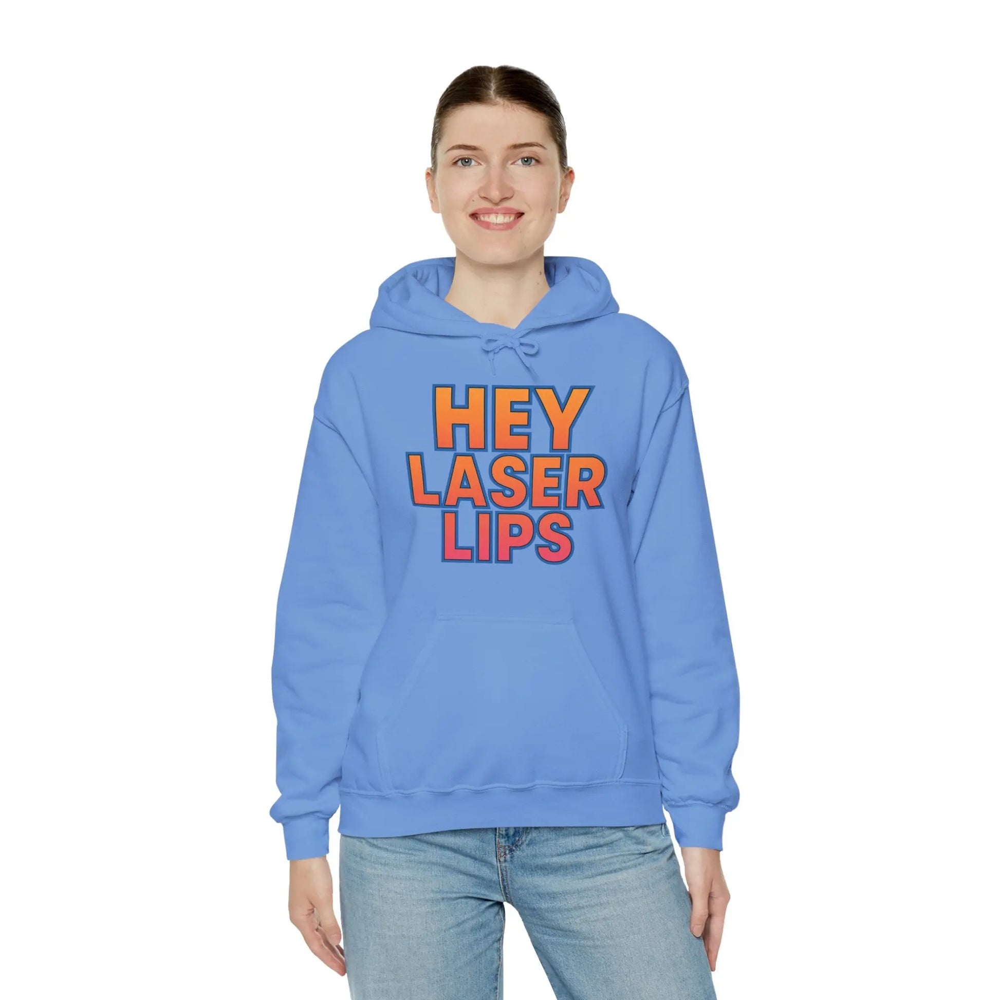 Hey Laser Lips Hoodie Printify