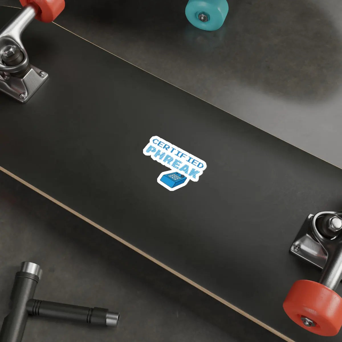 Certified Phreak Die-Cut Sticker Printify