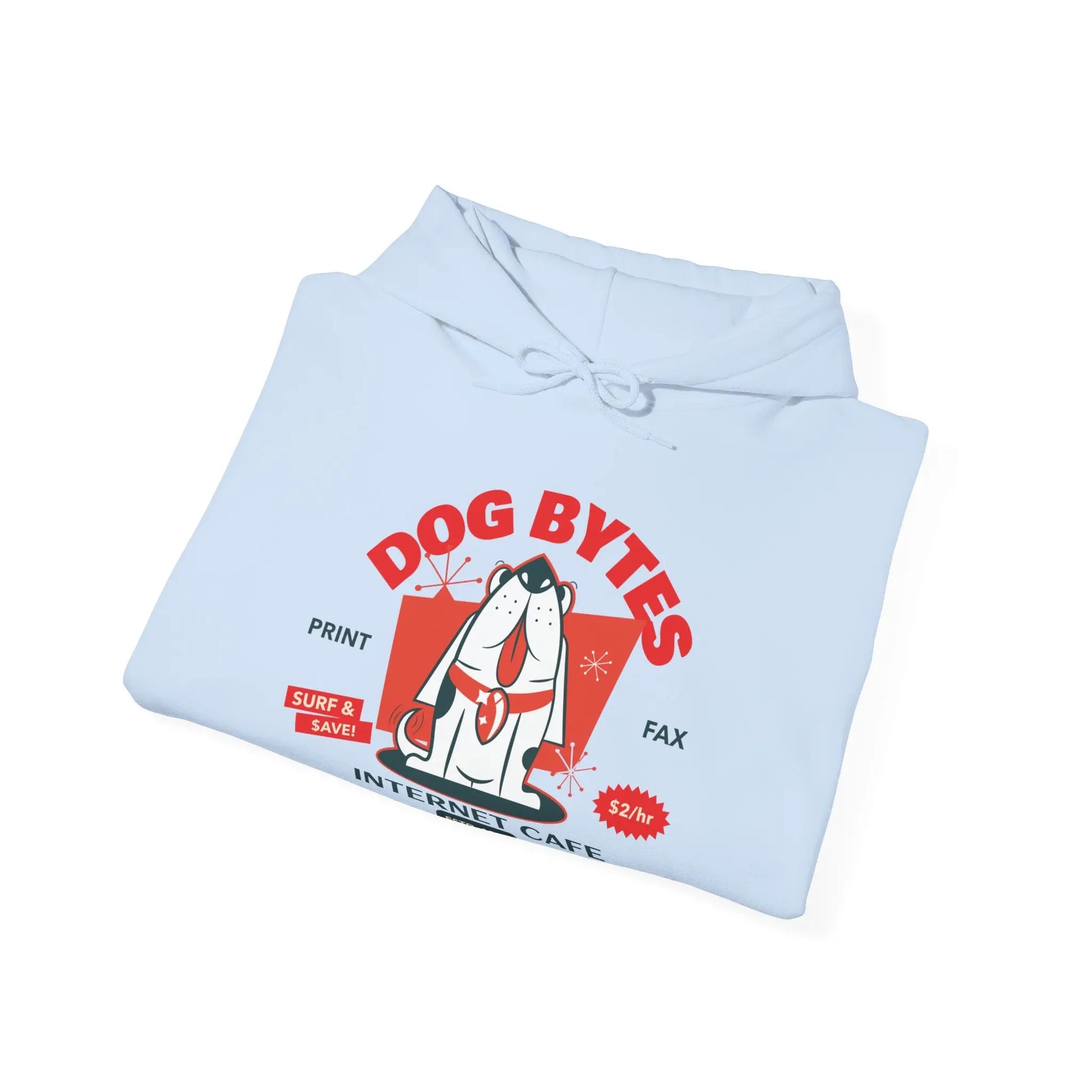 Dog Bytes Internet Cafe Hoodie Printify