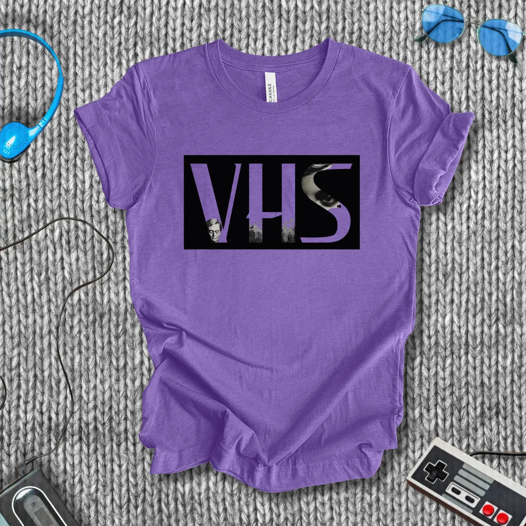 VHS Horror Block T-Shirt Bella+Canvas