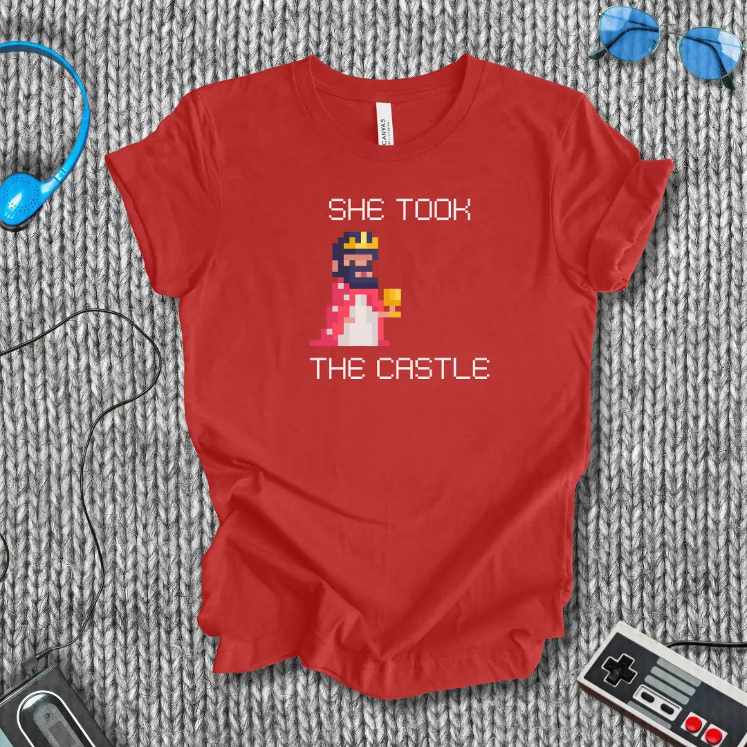 She Took the Castle T-Shirt Bella+Canvas