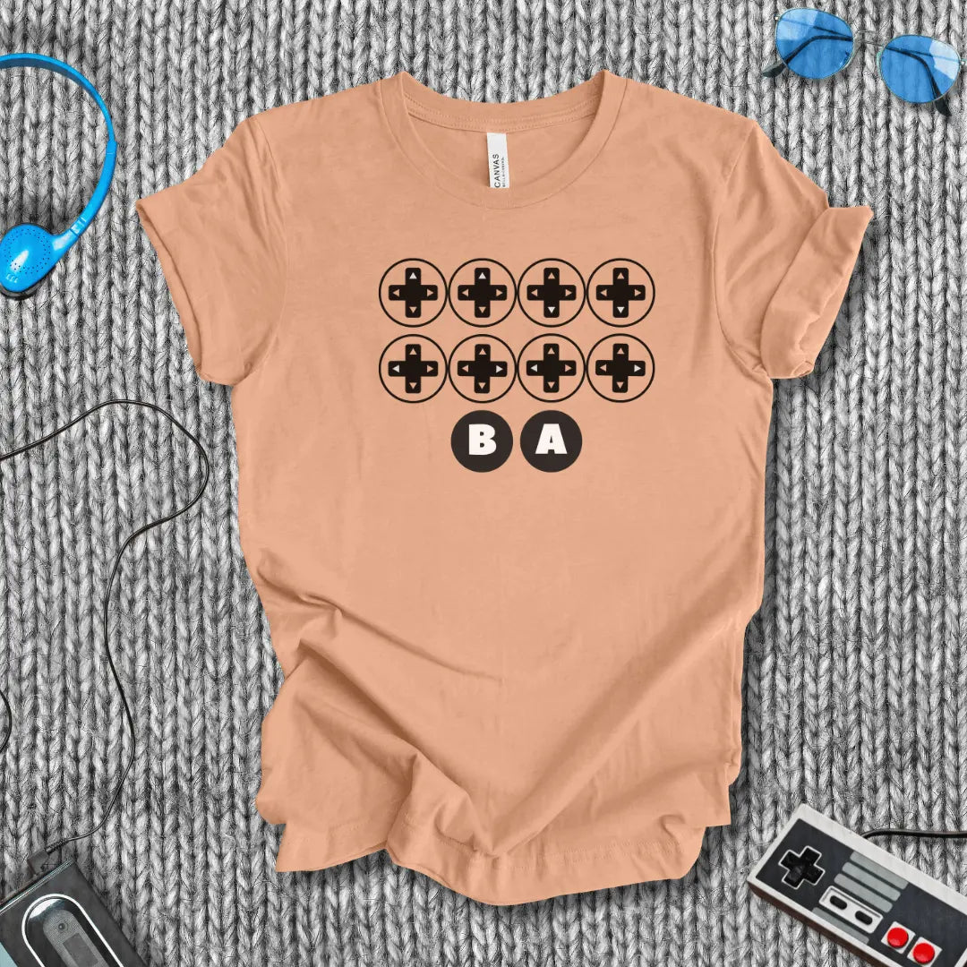 Konami Code T-Shirt