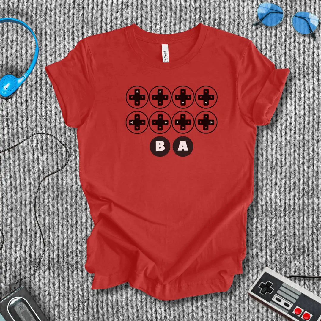 Konami Code T-Shirt