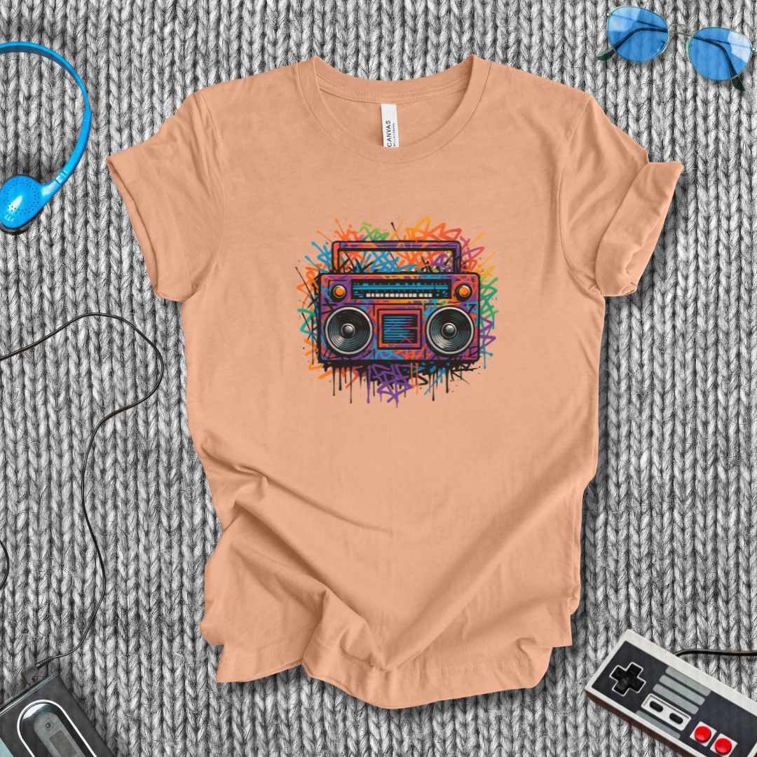 Graffiti Boombox T-Shirt