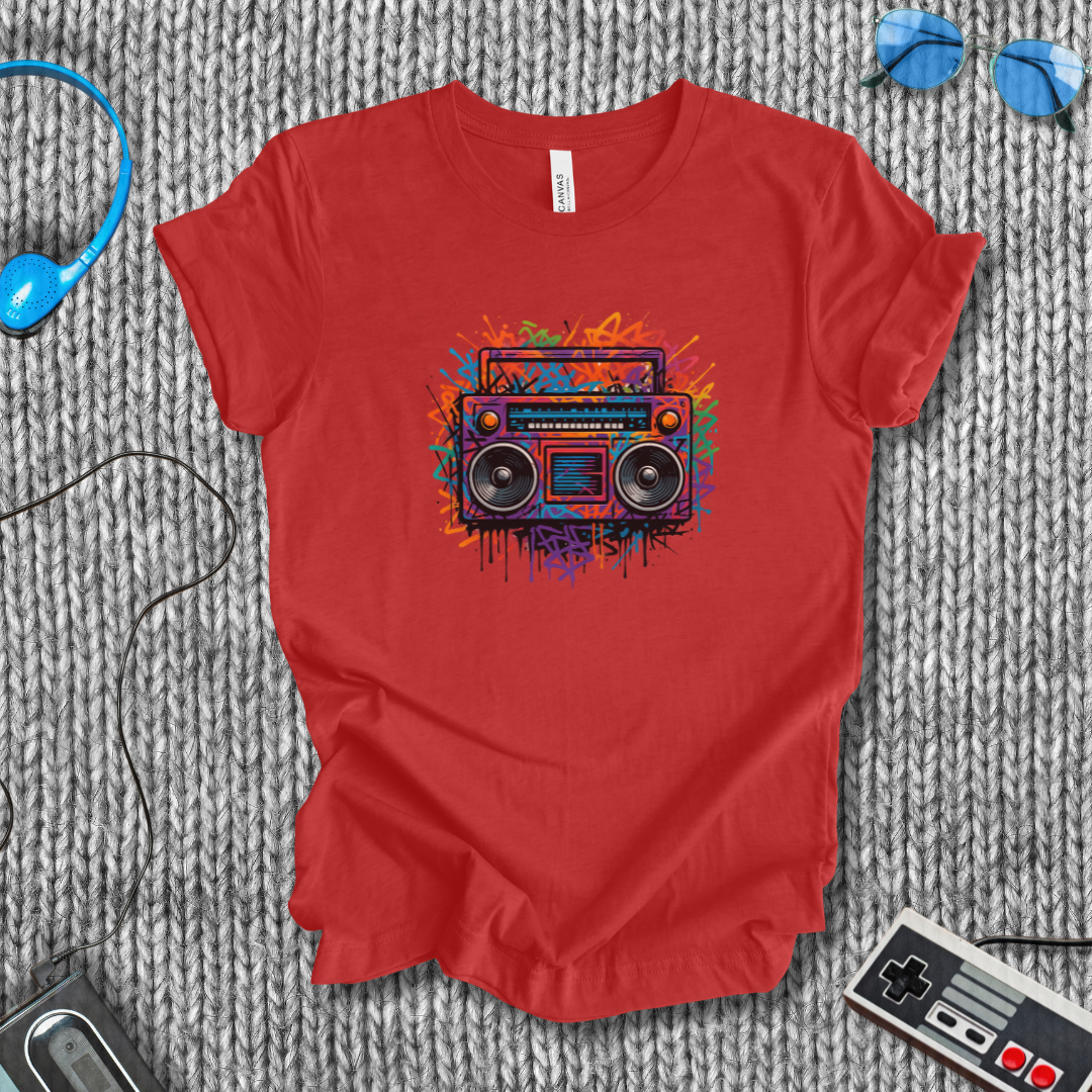 Graffiti Boombox T-Shirt