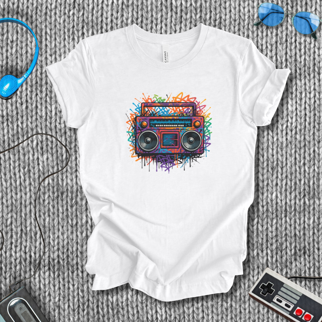Graffiti Boombox T-Shirt
