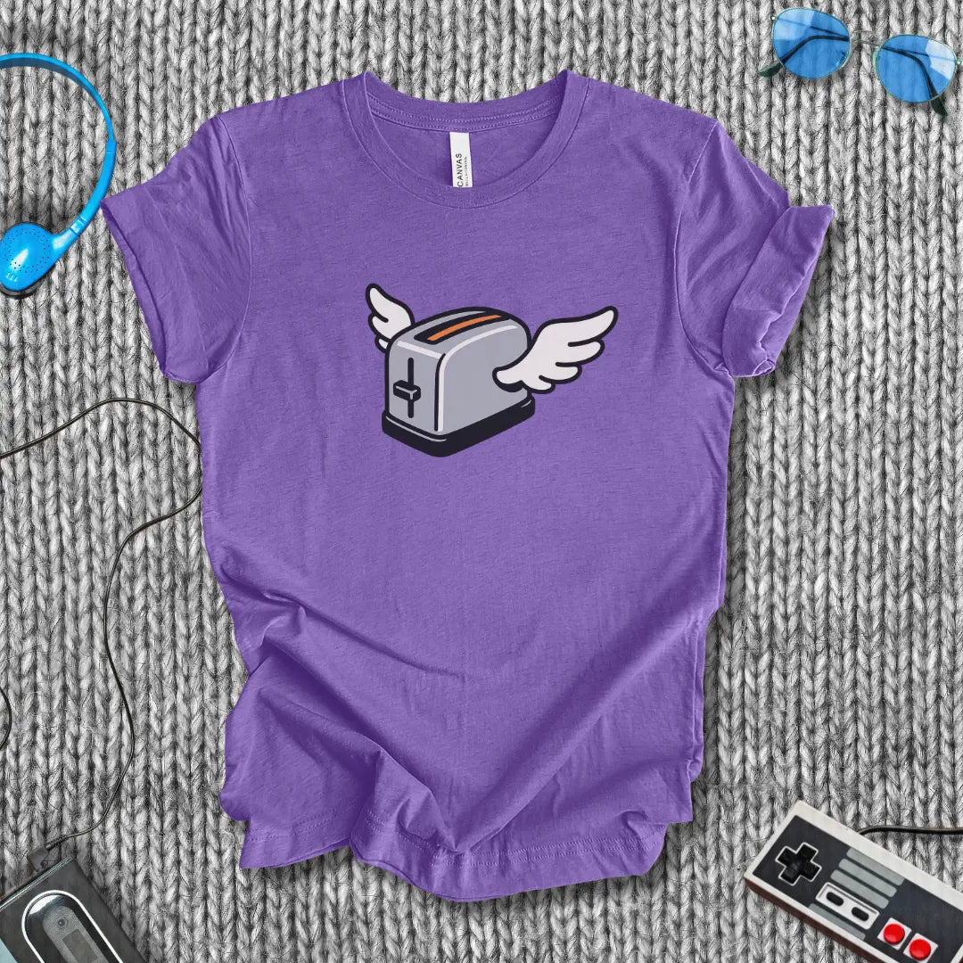 Flying Toaster T-Shirt Bella+Canvas