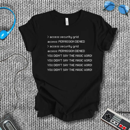 Magic Word Protocol T-Shirt Bella+Canvas