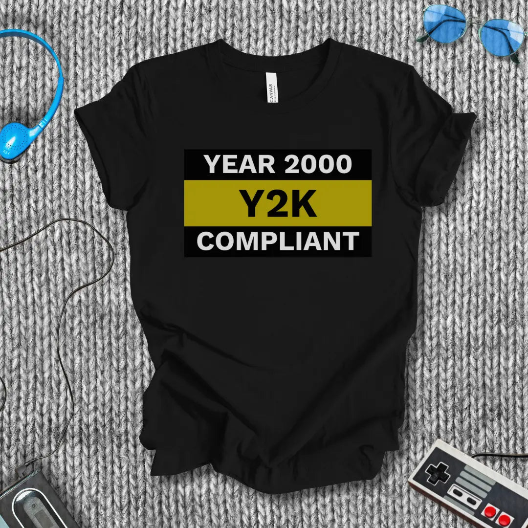 Y2K Compliant T-Shirt Bella+Canvas