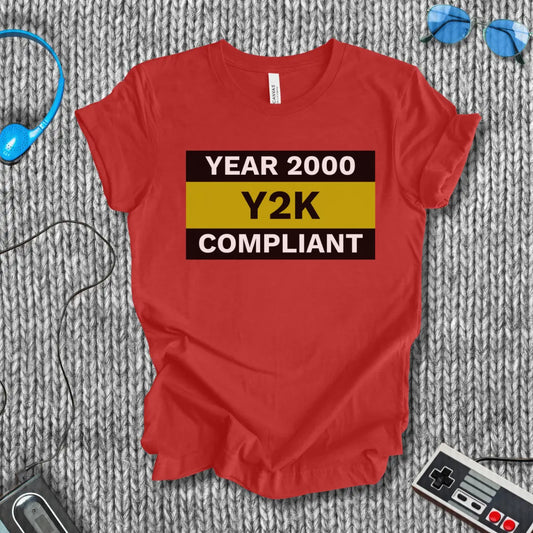 Y2K Compliant T-Shirt Bella+Canvas