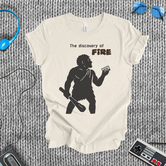 Discovering Fire T-Shirt Bella+Canvas