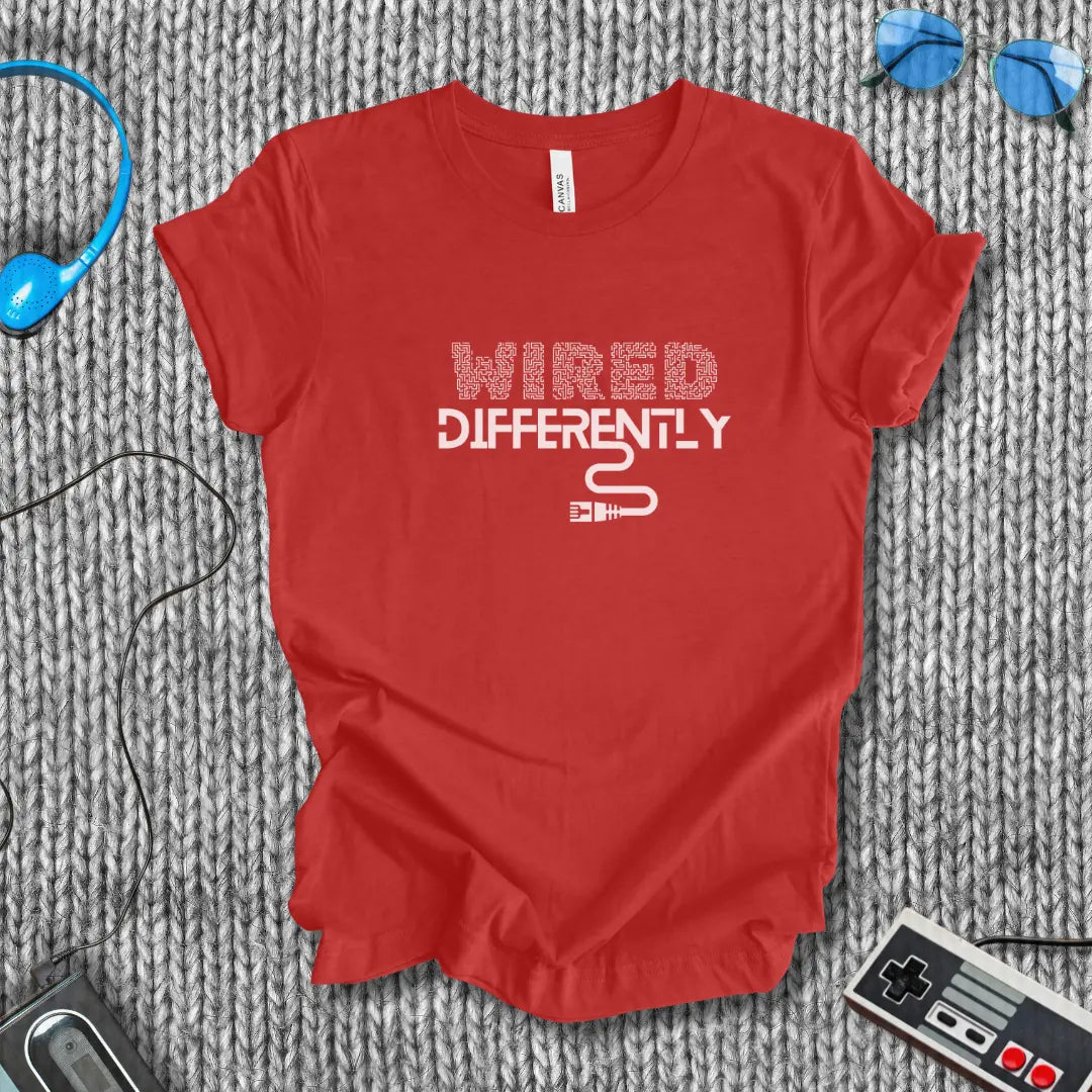 Wired Differently T-Shirt Bella+Canvas