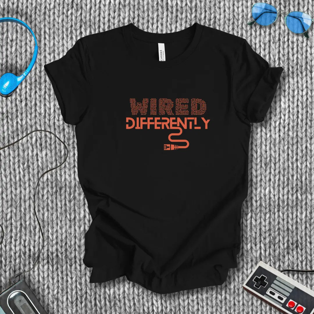 Wired Differently T-Shirt Bella+Canvas
