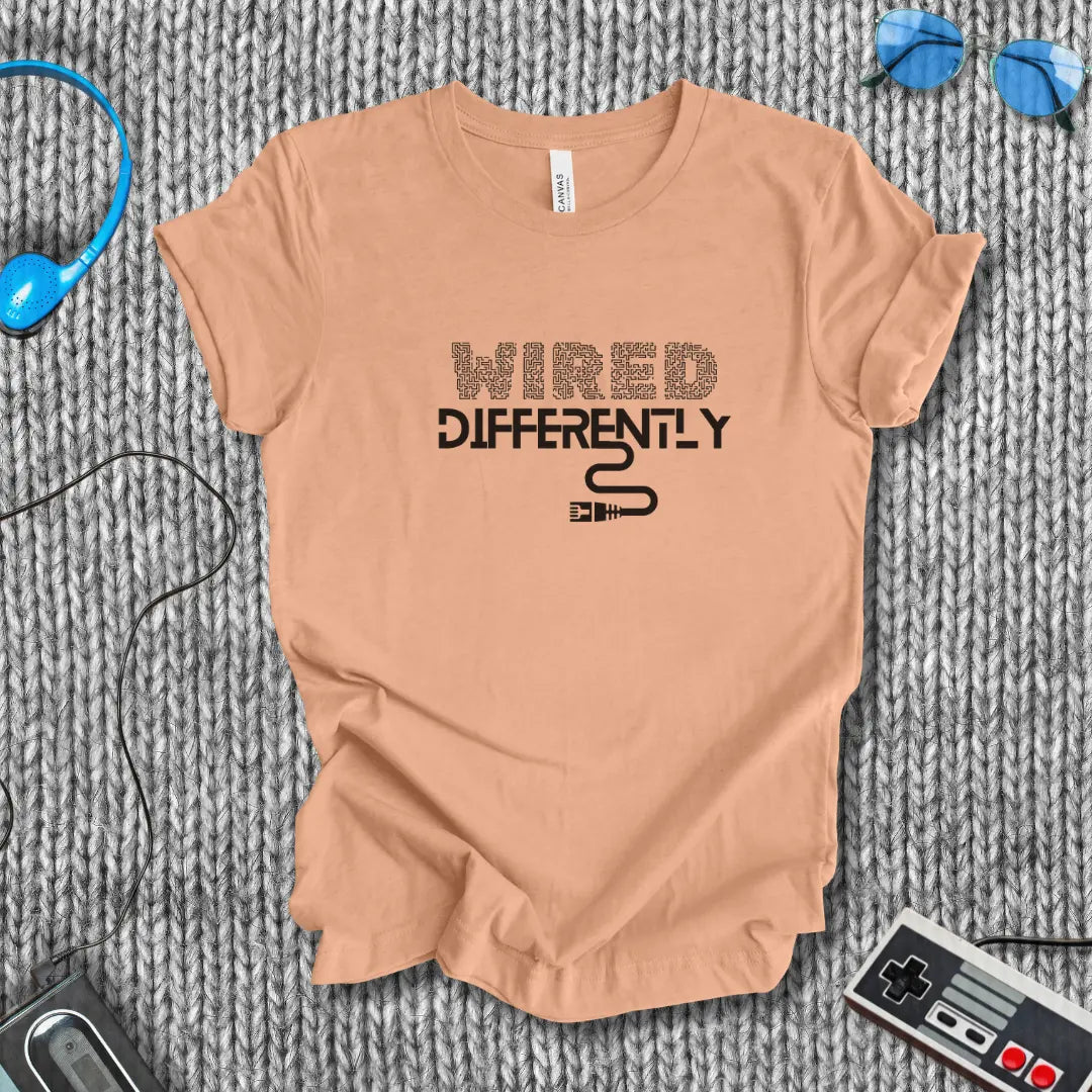 Wired Differently T-Shirt Bella+Canvas