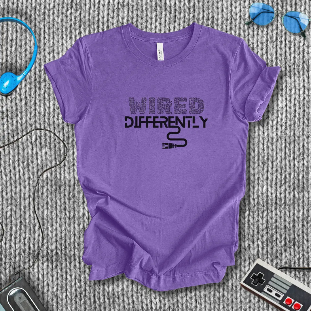 Wired Differently T-Shirt Bella+Canvas