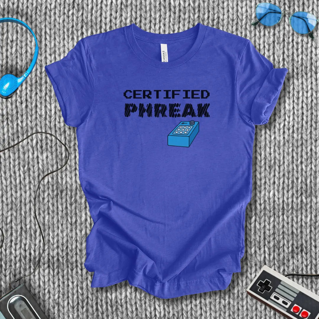Certified Phreak Hacker T-Shirt Printify