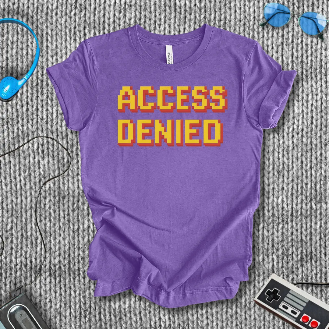 Access Denied Error T-Shirt Printify