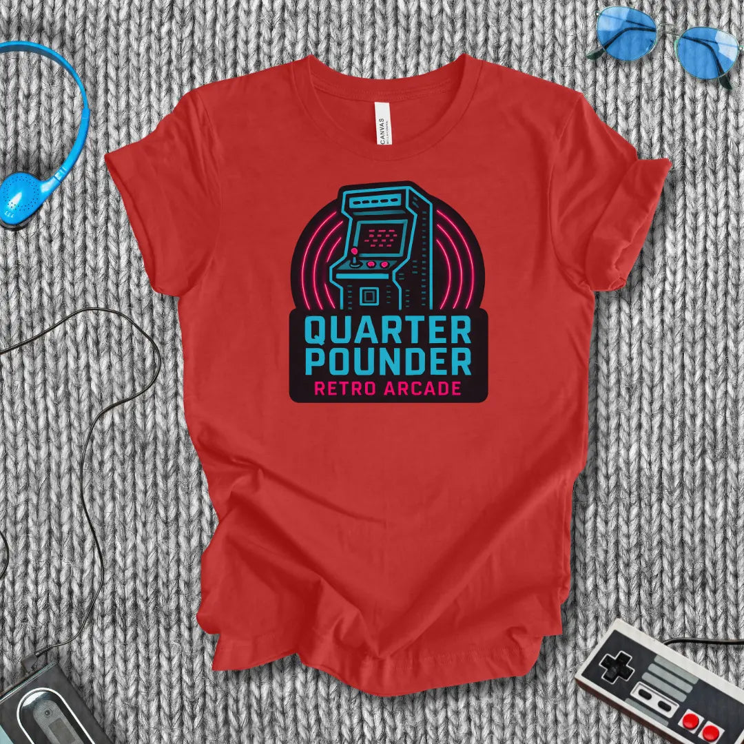 Quarter Pounder Arcade T-Shirt Bella+Canvas