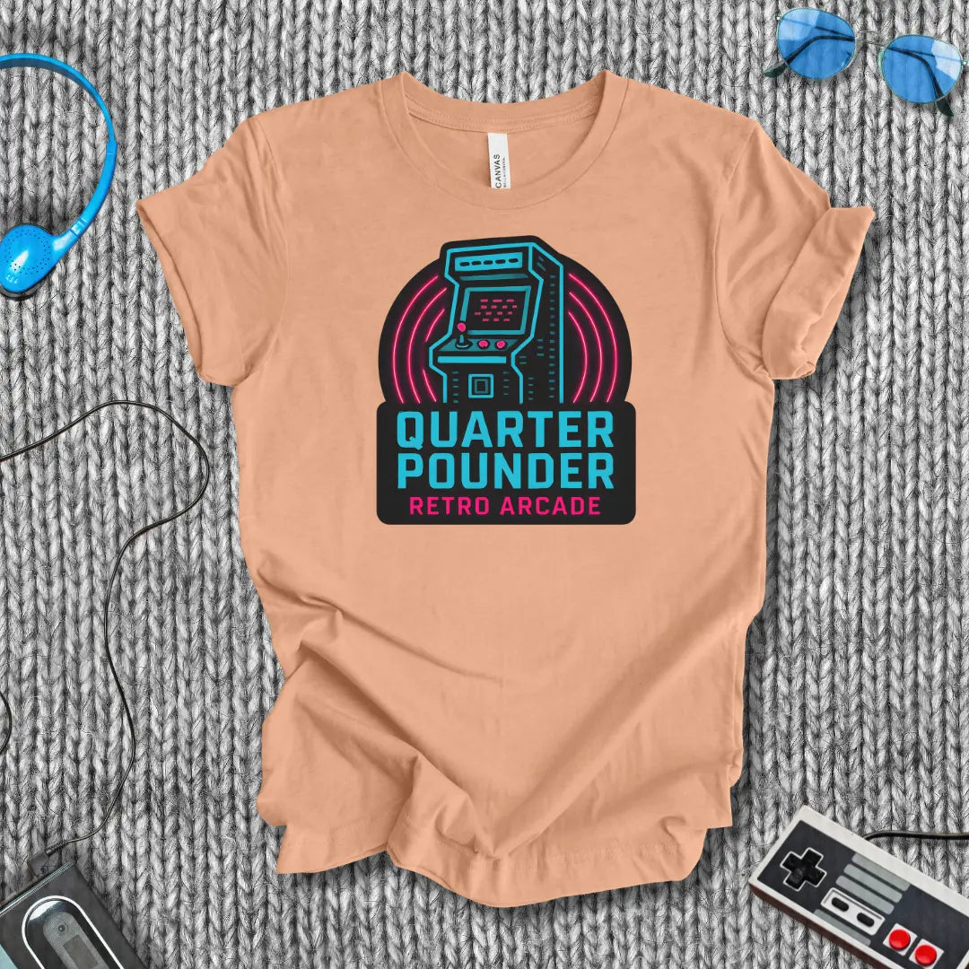 Quarter Pounder Arcade T-Shirt Printify
