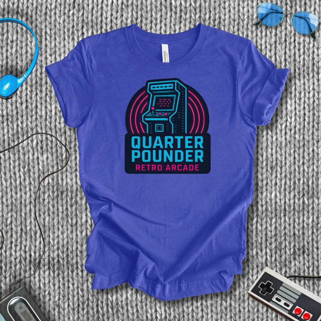 Quarter Pounder Arcade T-Shirt Printify