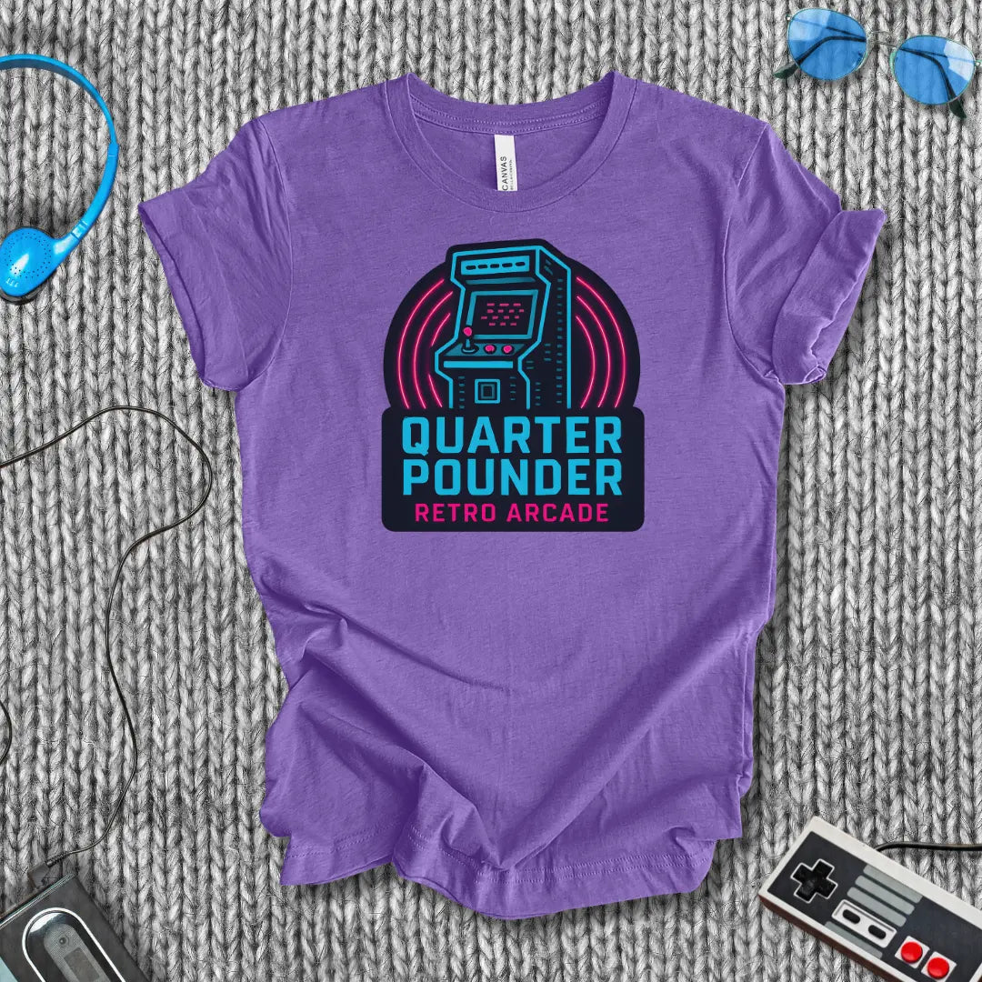 Quarter Pounder Arcade T-Shirt Printify