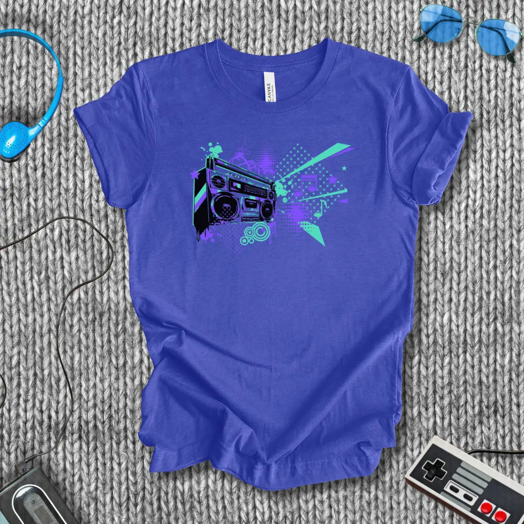 Urban Frequencies Boombox T-Shirt Printify