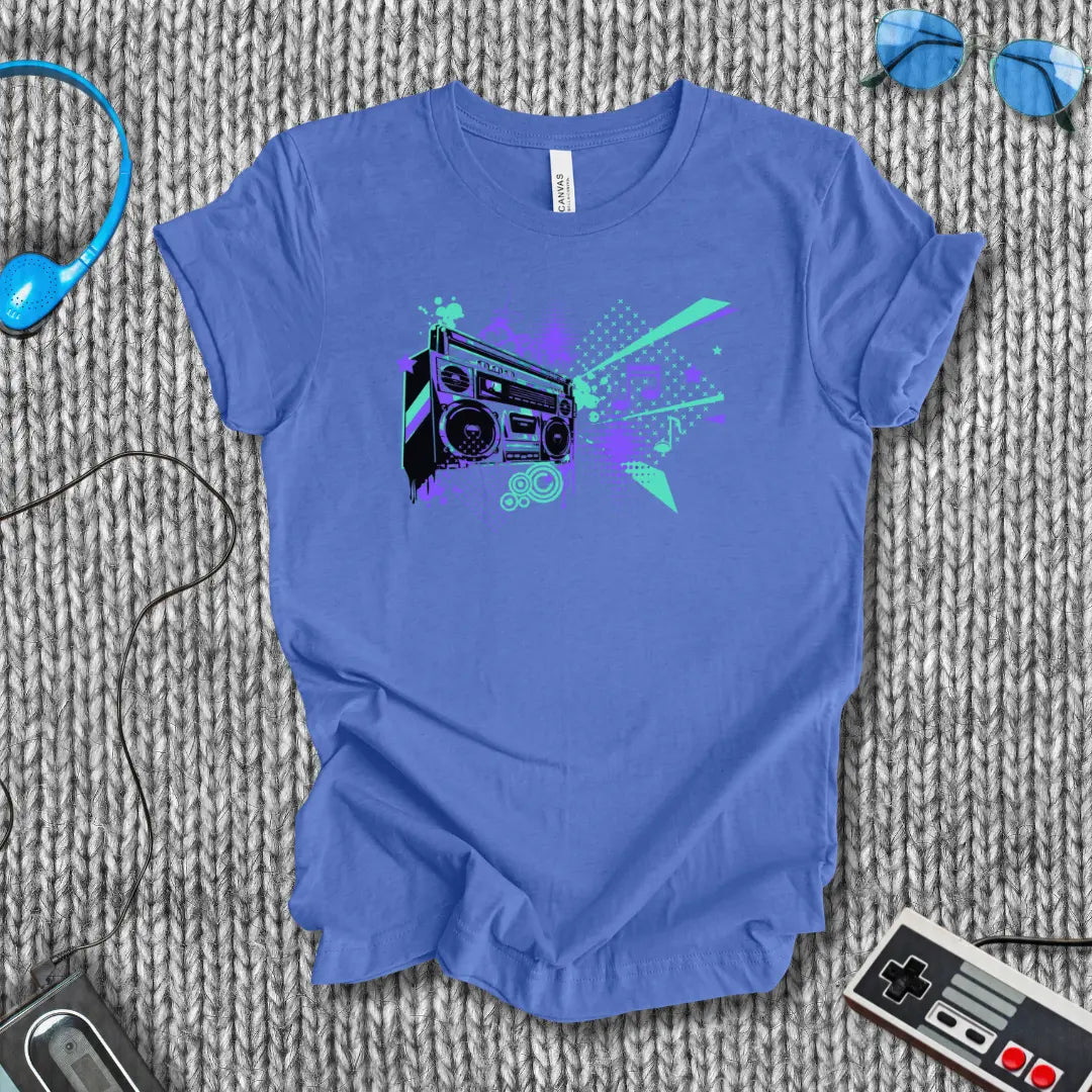 Urban Frequencies Boombox T-Shirt Printify