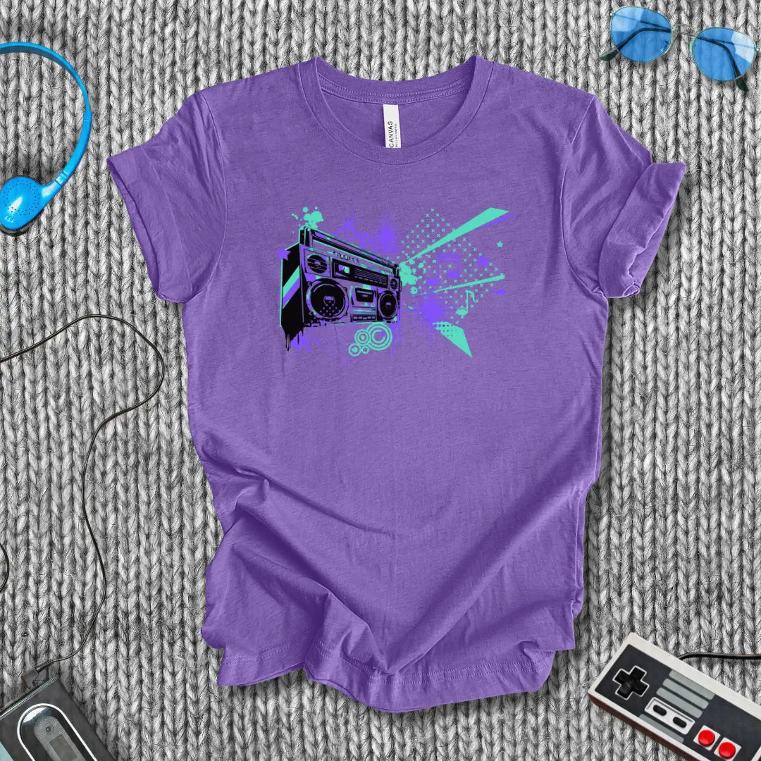 Urban Frequencies Boombox T-Shirt Printify