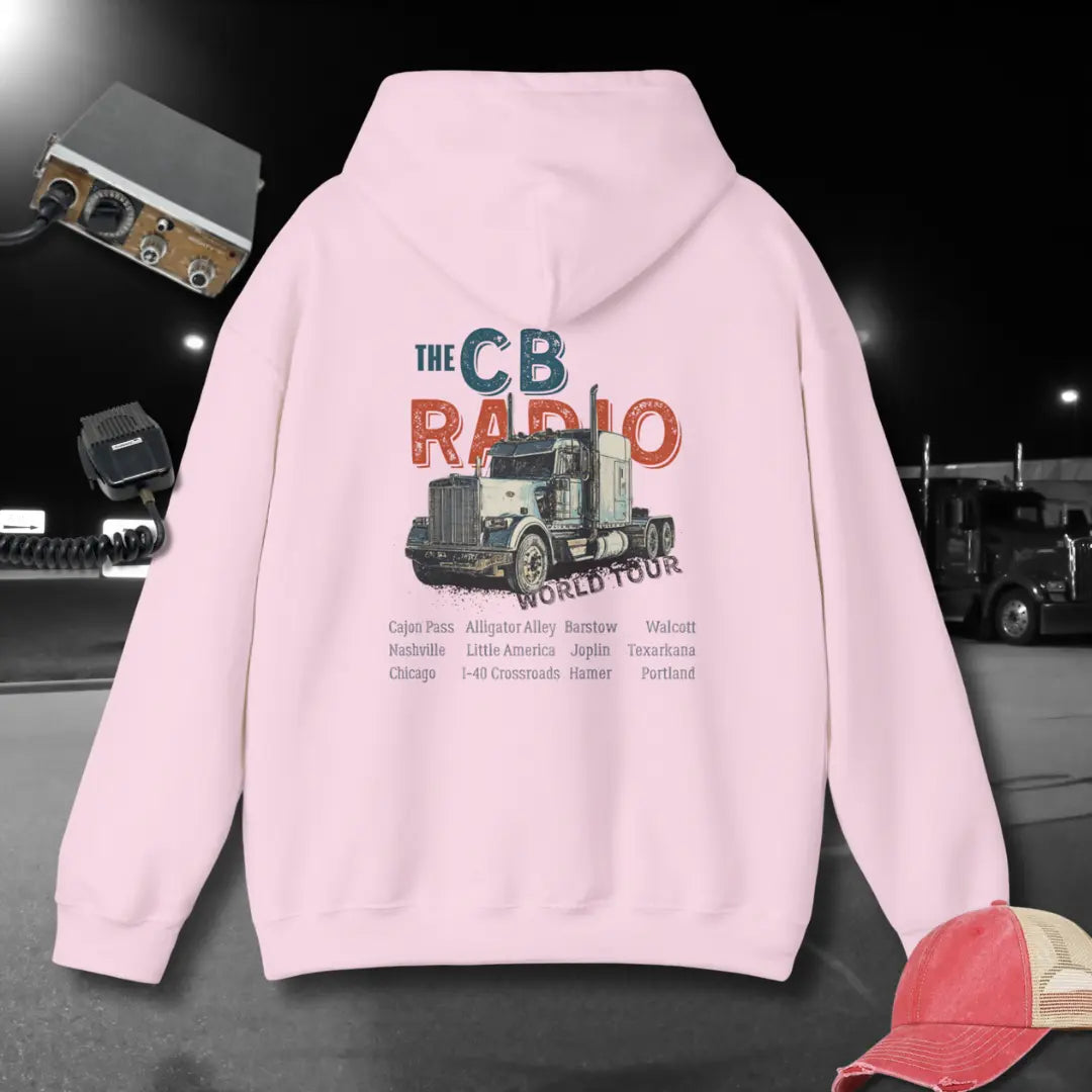 CB Radio World Tour Hoodie Printify