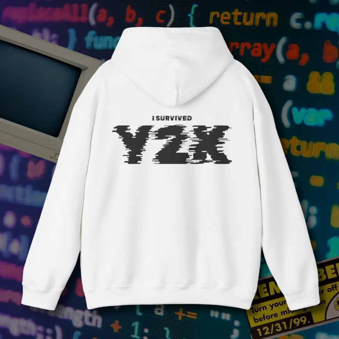 I Survived Y2K Hoodie Printify