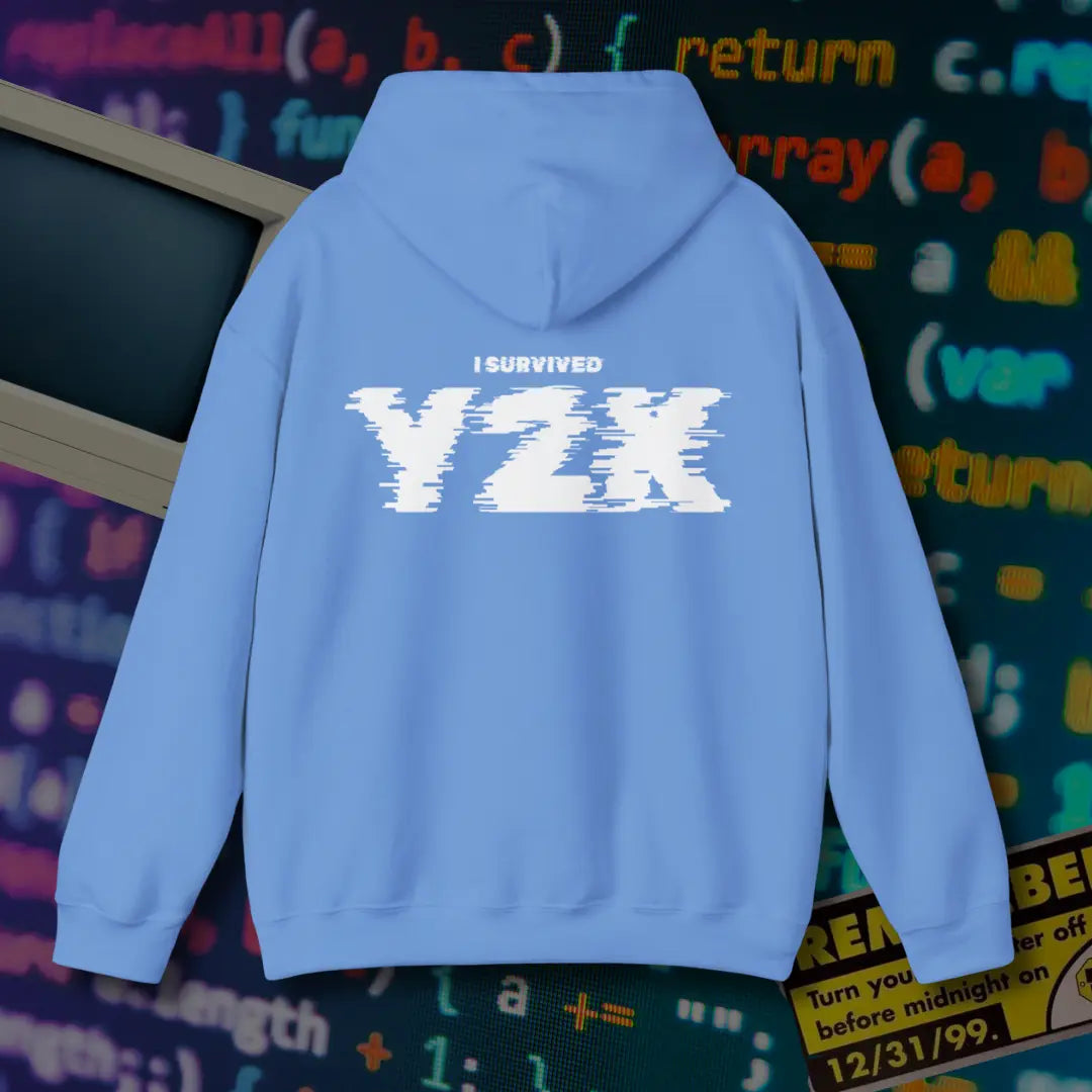 I Survived Y2K Hoodie Printify