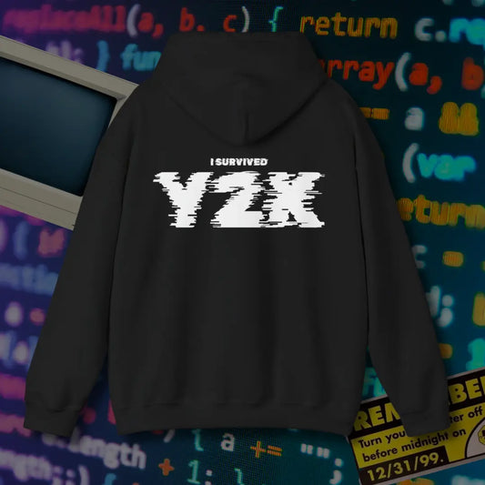 I Survived Y2K Hoodie Printify