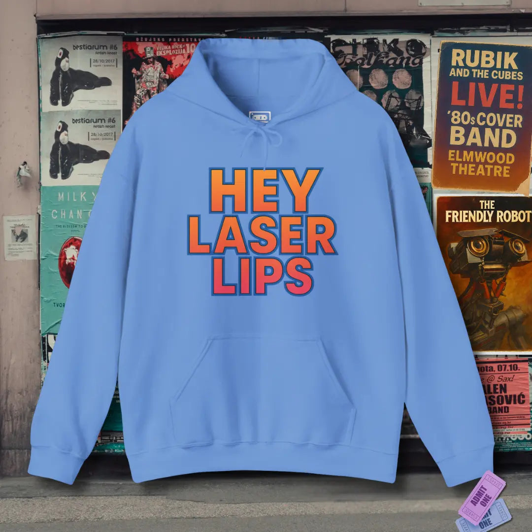 Hey Laser Lips Hoodie Printify