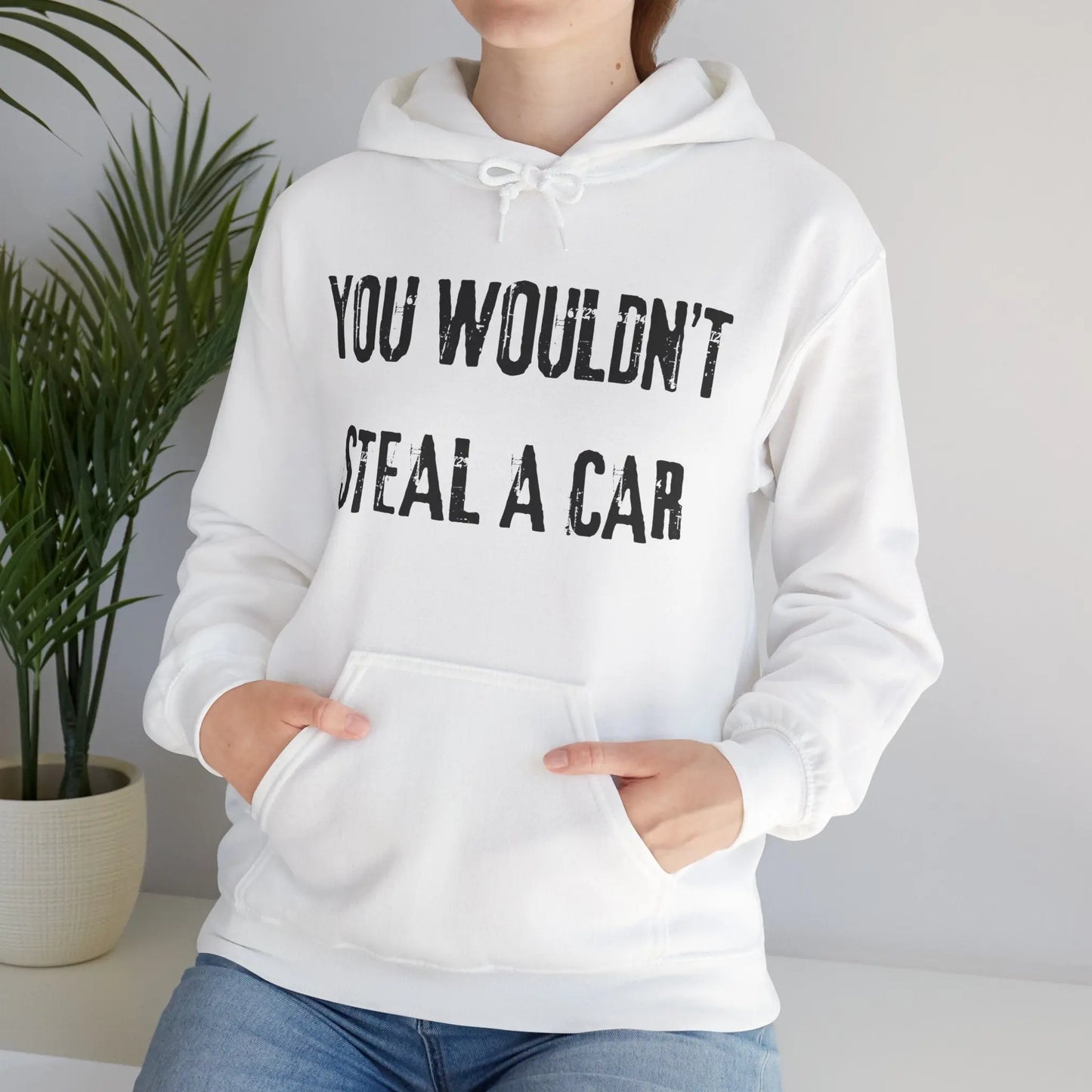 You Wouldn't Steal a Car Hoodie Printify