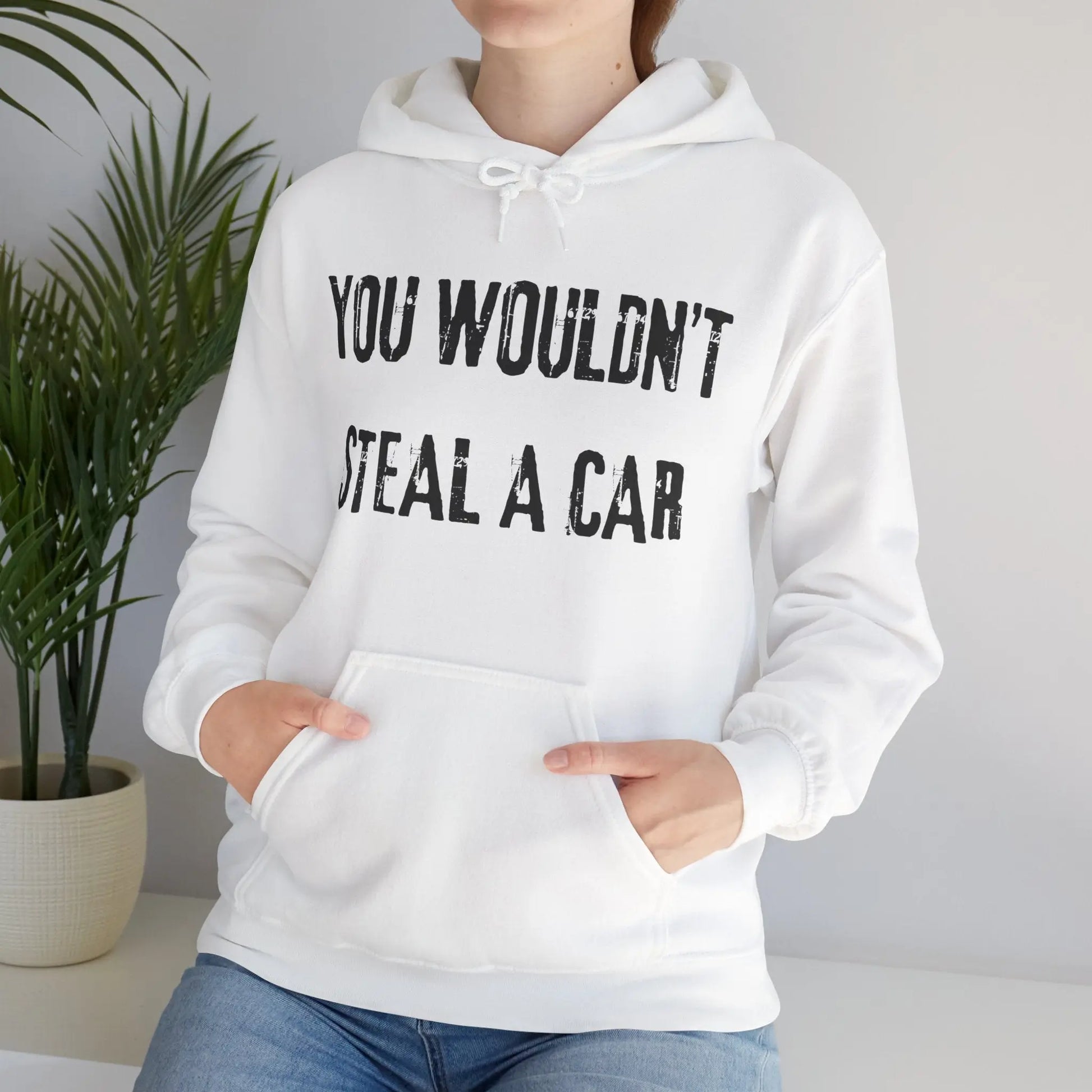 You Wouldn't Steal a Car Hoodie Printify