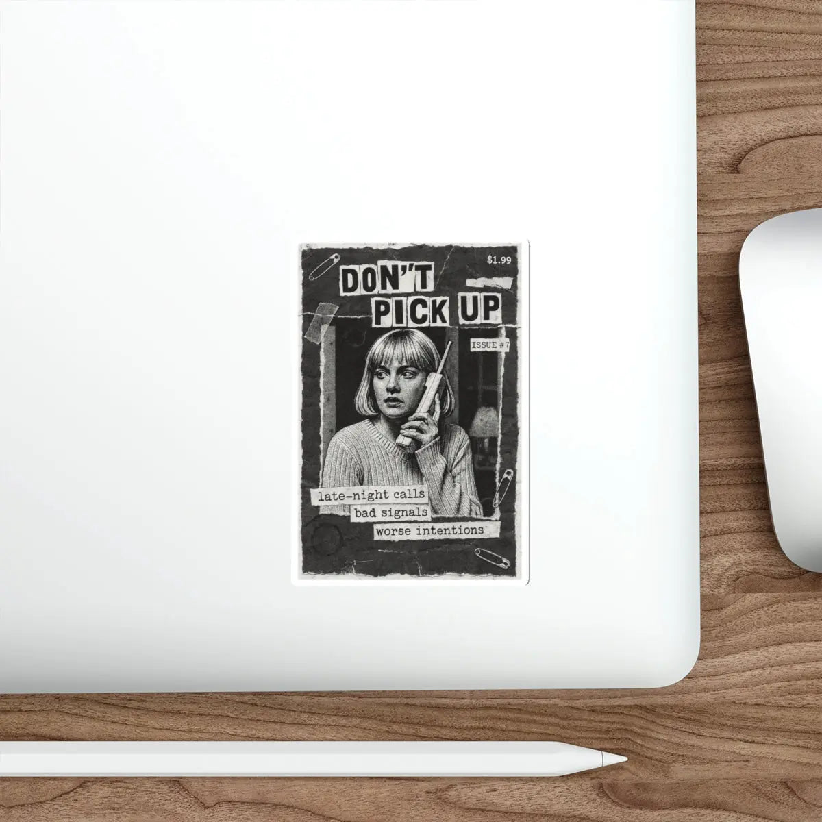 Don't Pick Up Die-Cut Sticker Printify
