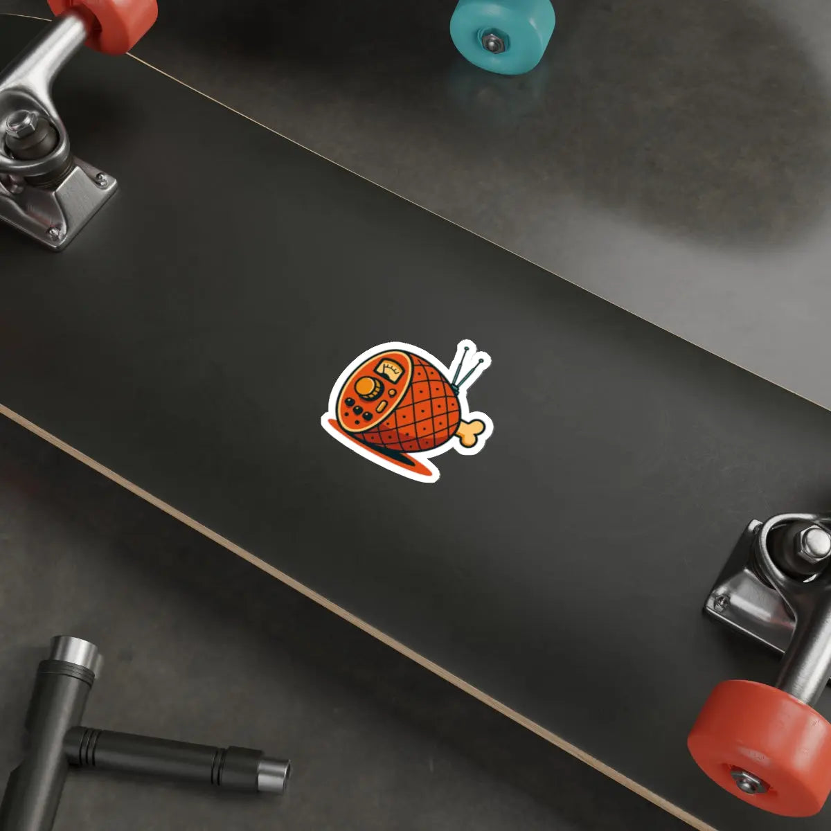 Ham Radio Die-Cut Sticker Printify
